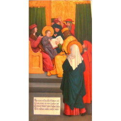 Twelve year old jesus in the temple