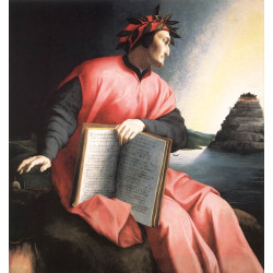 Allegorical portrait of dante 1530