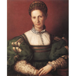 Portrait of a lady in green