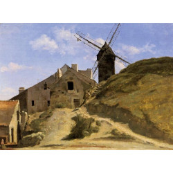 A windmill at montmartre