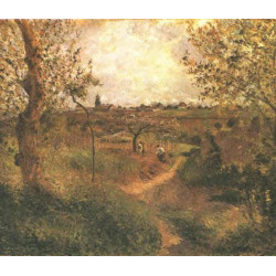 A path across the fields 1879