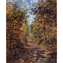 A path in the woods pontoise 1879