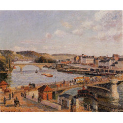 Afternoon sun rouen 1896