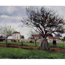 Apple trees at pontoise 1868