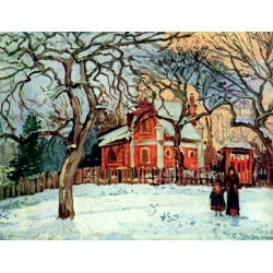 Chestnut trees louveciennes winter 1872 Chestnut trees louveciennes winter 1872