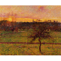 Landscape at eragny 1894 Landscape at eragny 1894