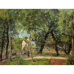 Landscape at osny near watering 1883