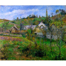 Le valhermeil near pontoise 1880