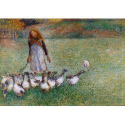 Little goose girl 1886