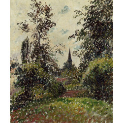 The bazincourt steeple study 1895
