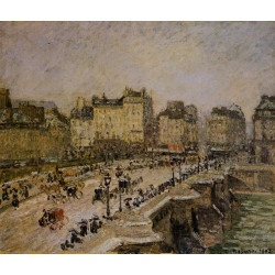 The pont neuf snow 1902