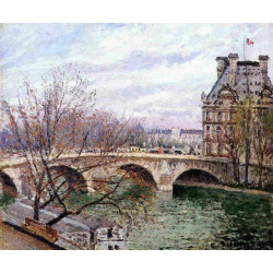 The pont royal and the pavillion de flore