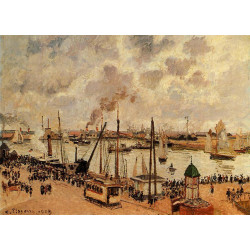 The port of le havre 1903 The port of le havre 1903