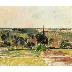 View of eragny 1895
