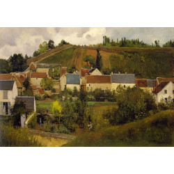 View of l hermitage jallais hills pontoise