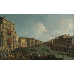 A regatta on the grand canal