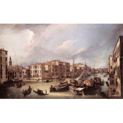 Grand canal looking north east toward the rialto bridge Grand canal looking north east toward the rialto bridge