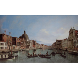 The upper reaches of the grand canal with s simeone piccolo 1738
