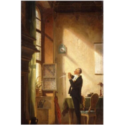 A writer sharpening his quill der schreiber eine feder schneidend