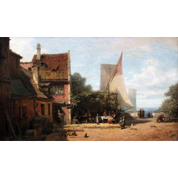 Alte schaenke am starnberger see