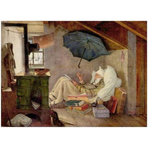 Der arme poet interior