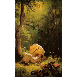 Der maler auf einer waldlichtung unter einem schirm liegend motionage art and design... Der maler auf einer waldlichtung unter einem schirm liegend motionage art and design...
