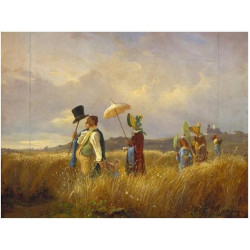The sunday stroll 1841