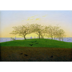 Hills and ploughed fields near dresden 2