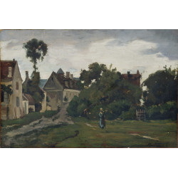 View at auvers sur oise View at auvers sur oise