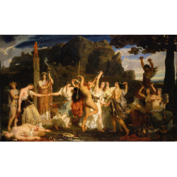 La danse des bacchantes the dance of bacchantes 1849 La danse des bacchantes the dance of bacchantes 1849