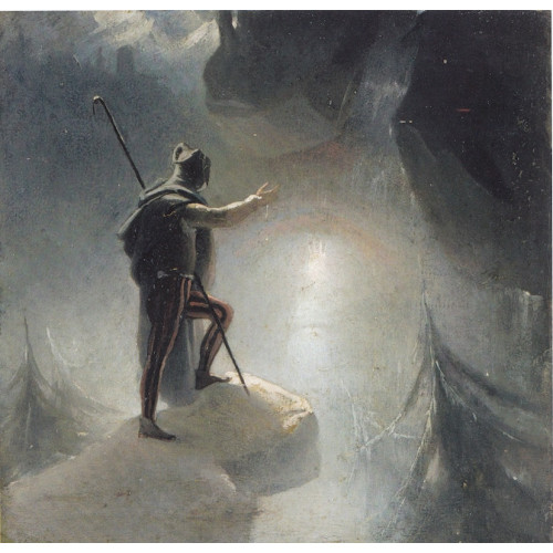 Manfred invoking the spirit of the alps