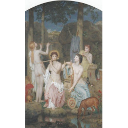 Minerva and the three graces Minerva and the three graces