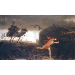 Pentheus pursued by the maenads Pentheus pursued by the maenads