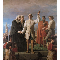 The execution of major davel The execution of major davel