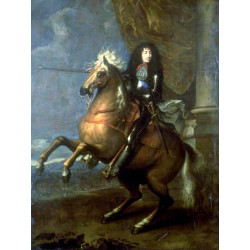 Louis xiv equestrian portrait 1