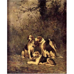 Hounds at rest Hounds at rest