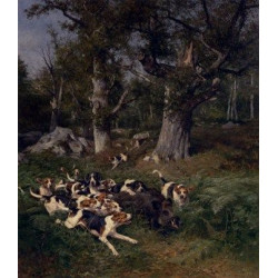 The boar chase The boar chase