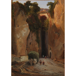 Entrance to the grotto of posilipo