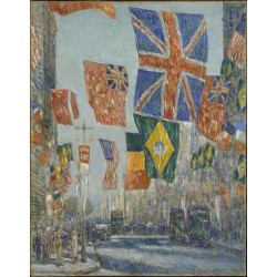 Avenue of the allies great britain 1918