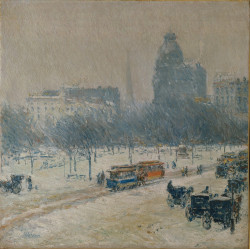 Winter in union square