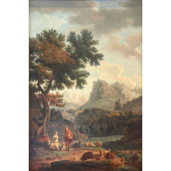 La berg re des alpes