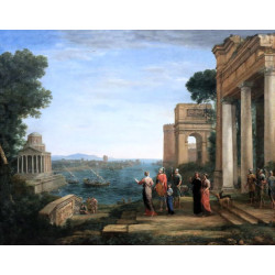 Aeneas and dido in carthage