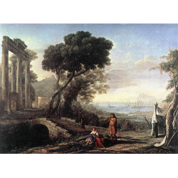 Italian coastal landscape 1642