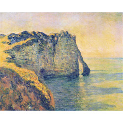 Cliffs of the porte d aval 1885