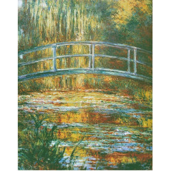 The japanese bridge the water lily pond 1899 08
