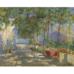 Patio in capri 1925