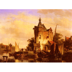 Along the canal 1844