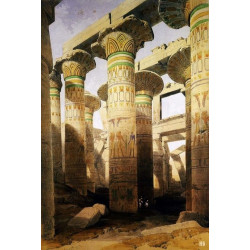 Architecture and art of the great temple of karnak city of thebes egypt