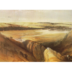 Descent to the valley of the jordan