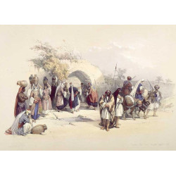 Fountain of the virgin nazareth 1847